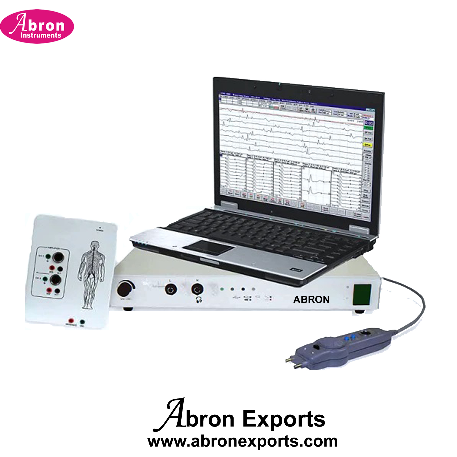 Brain Nerve Test Electromyograph EMG Machine 4 Channel hospital Abron ABM-1117E4 
